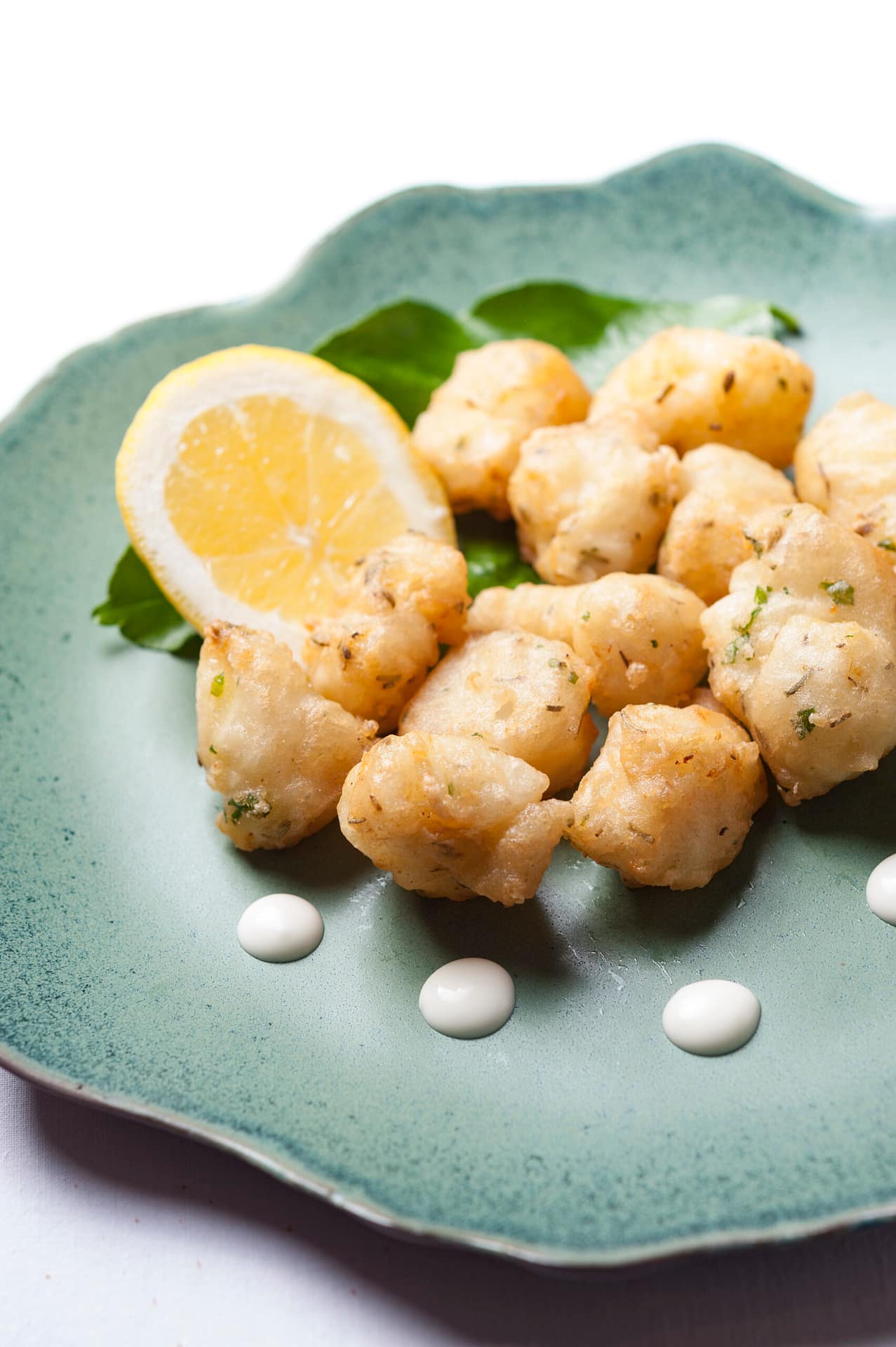 Baccalà fritto dorato e fragrante